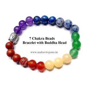 7 Chakra with Buddha head Bracelets