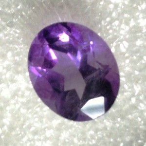 Amethyst Oval Faceted  3.26 Carats