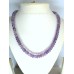 Amethyst Roundel Faceted beads 17"