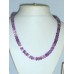 Amethyst Roundel Faceted beads 17"