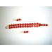 Designer Carnelian Heart Necklace with Earrings