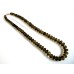 Smoky Quartz Shaded Roundel Faceted beads 19"