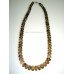 Smoky Quartz Shaded Roundel Faceted beads 19"