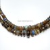 Labradorite Roundel Faceted beads 17"