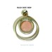 Natural Rose Quartz Round Cabs Pendant