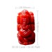 Ganesha in Natural Red Coral 8.92 Carat