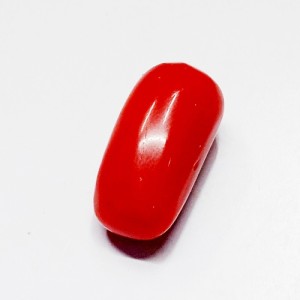Natural Oval Red Coral  5.51 Carat / 6.05 Ratti