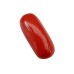 Natural Oval Red Coral 8.78 carat  / 9.64 Ratti 