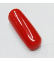 Natural Oval Red Coral  3.66 Carat / 4.02 Ratti