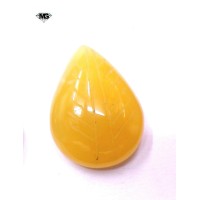 Chalcedony Yellow Carving 54.51Carat