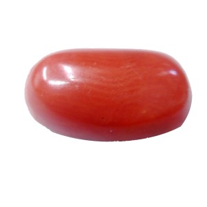 Natural Oval Red Coral 4.93 Carat / 5.42 Ratti