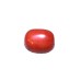 Natural Oval Red Coral 7.06 carat  / 7.76 Ratti 