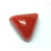 Natural Triangle Red Coral  3.03 Carat / 3.33  Ratti 