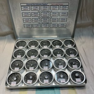 Diamond Size Estimator Replica ( 20 Pcs CZ)