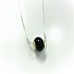 Black Onyx Donut Pendant