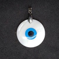 Evil Eye Pendant with MOP (Big)