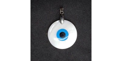 Evil Eye Pendant with MOP (Big)