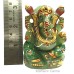 Elephant Head God (Ganesha) in Natural Serpantine Gemstone