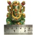 Elephant Head God (Ganesha) in Natural Serpantine Gemstone