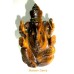 Elephant Head God (Ganesha) in Natural Tiger's Eye