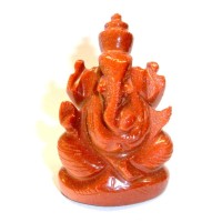 Elephant Head God (Ganesha) in Brown Goldstone.