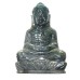 Lord Buddha Hand Carved On Natural Labradorite Gemstone from Mahavir Gems