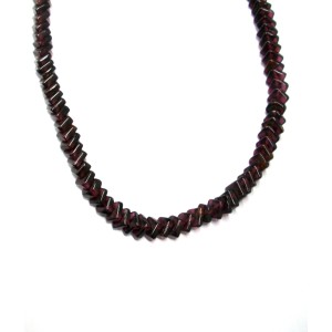 रक्तमणि रत्न, Raktamani Garnet Chain Necklace of 14 Inch