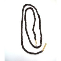 Garnet Chain Necklace of 27 Inch