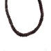 Garnet Chain Necklace of 27 Inch