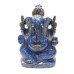 Elephant Head God ( Lord Ganesha) in Natural Lapis Lazully Gemstone 2780 Carats