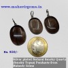 Natural Smoky Quartz Mix Cabs Pendant