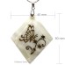 Mother of Pearl Pendant with Golden Art