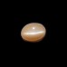 Natural Peach Pink Moonstone Oval Cat's Eye Gemstone 6.50 Carat