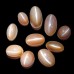 Natural Peach Pink Moonstone Oval Cat's Eye Gemstone 8.97 Carat