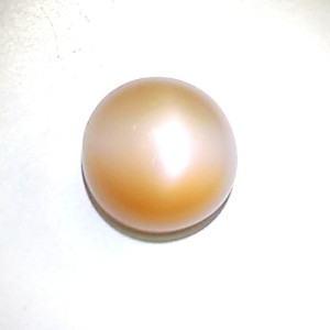 Natural Peach Pink Moonstone Cat's Eye Gemstone 4.14 Carat Natural Peach Pink Moonstone Cat's Eye Gemstone 4.14 Carat