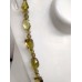 Lemon Citrine faceted beads necklace 20 Inch