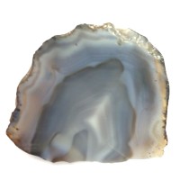 Banded Agate Geode Slab/Slice- Large-Grade "A"- Natural Color - 750 Carats