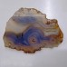 Banded Agate Geode Slab/Slice- Large-Grade "A"- Natural Color - 610 Carats