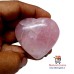 Natural Rose Quartz Heart shaped 50mm Cabochon