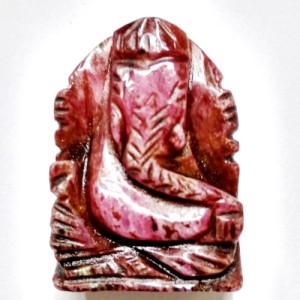 Lord Ganesha in Natural Ruby Gemstone 47.91 Carats