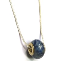 Sodalite Donut Pendant