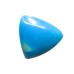 Turquoise Triangle Cabochon 02.63 Carats