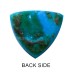 Turquoise Triangle Cabochon 02.63 Carats