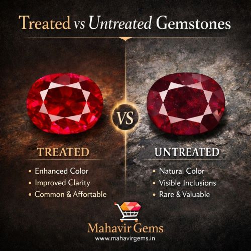 Myth about treated or non treated gemstones