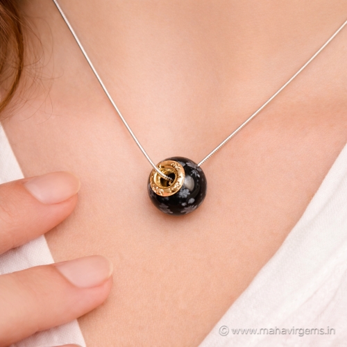 Spiritual donut jewelry for balance and harmony